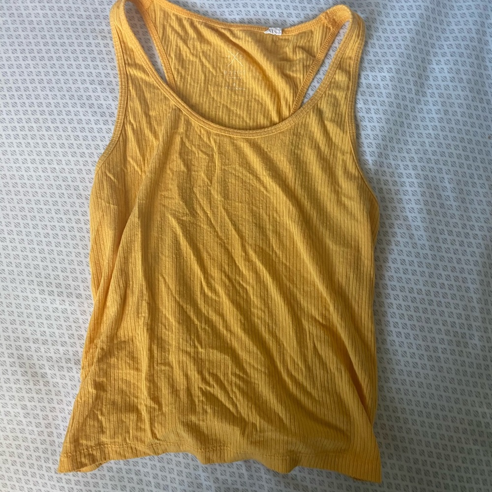 Yellow tank top